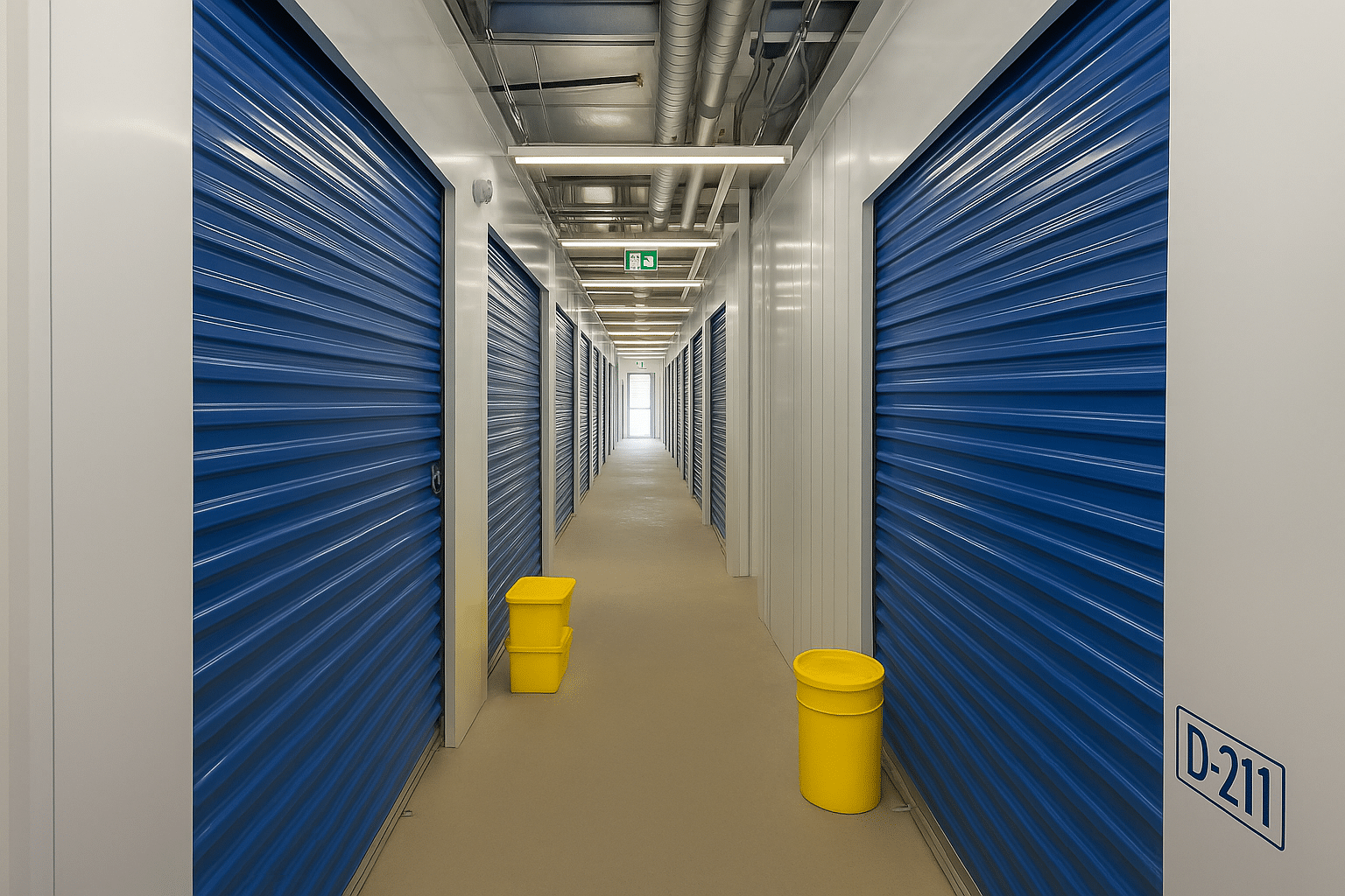 Secure storage unit with high-quality lock system in Parksville