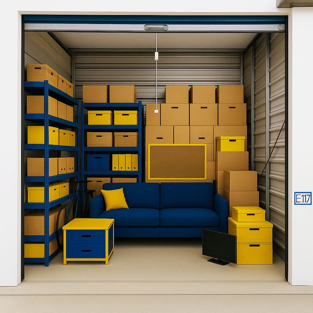 Drive-up self storage units for easy access in Parksville BC